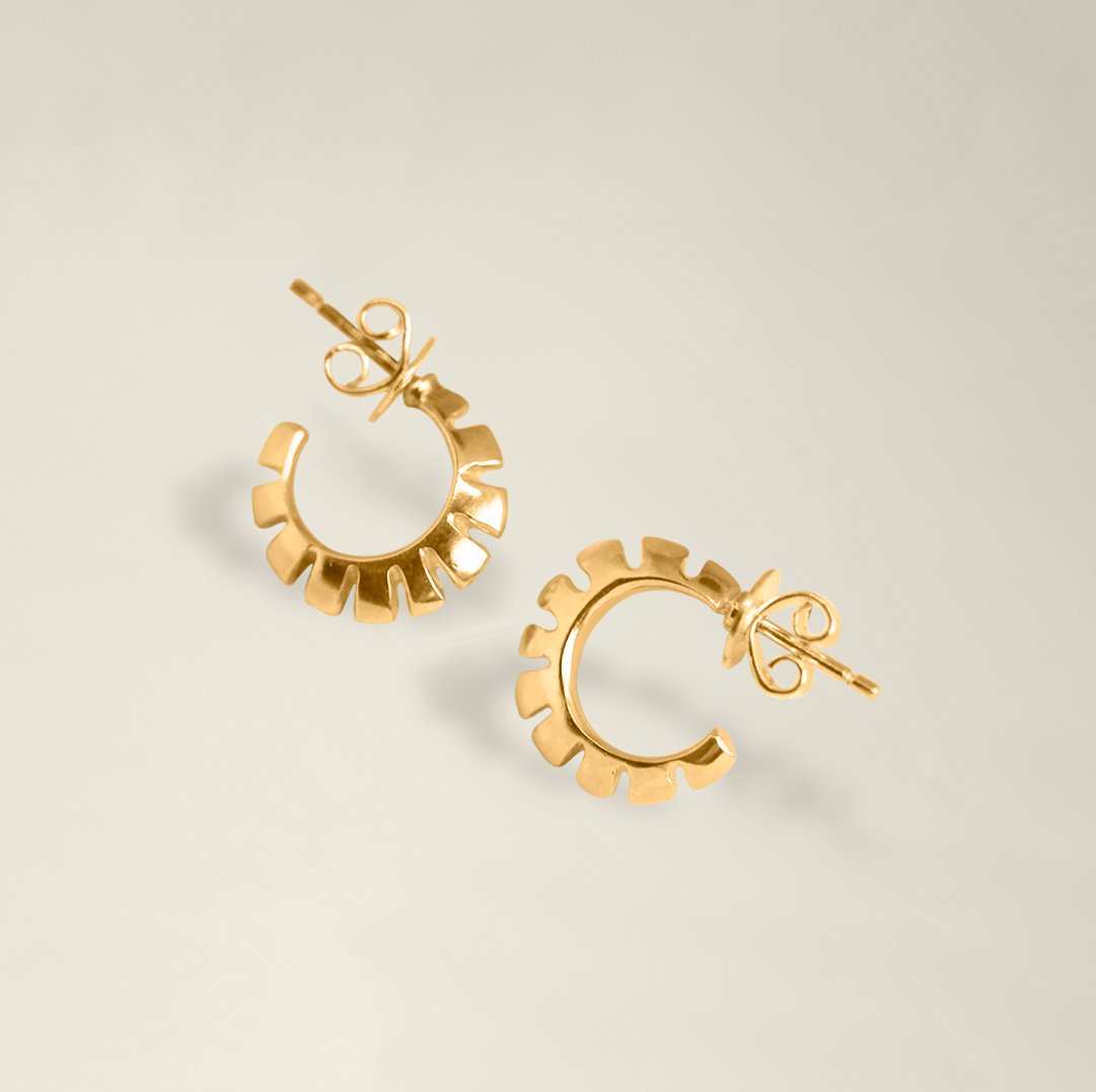 Baby Ra Hoop Dorado - Imagen 2