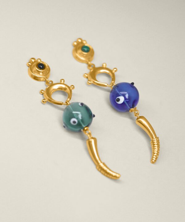 Amulet Earrings Gold