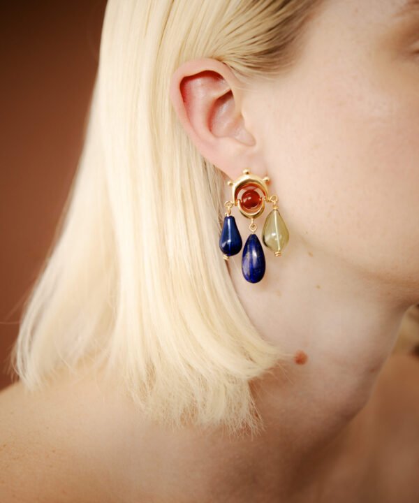 Nazar Earrings Gold