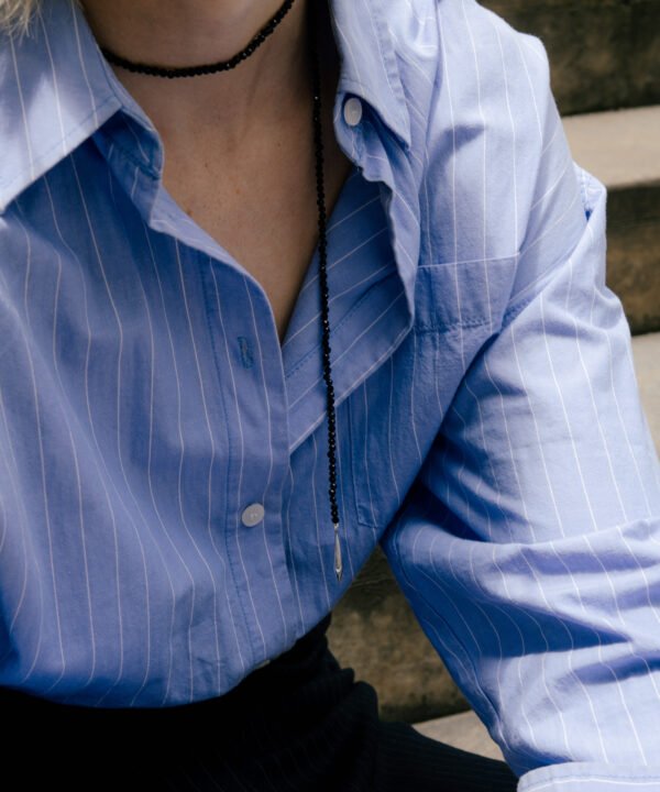 Alternative view of Dua Necklace Tourmaline Gold