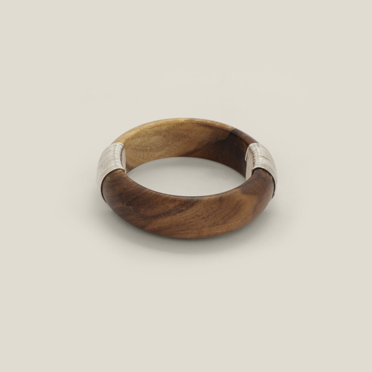 Wood Coil Bracelet