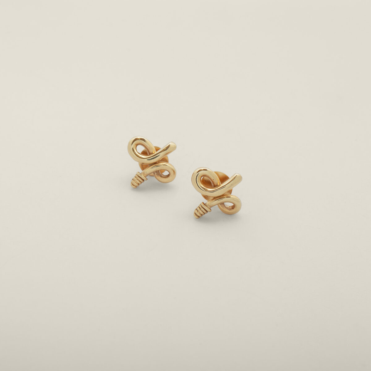 Aretes Aspid Dorados