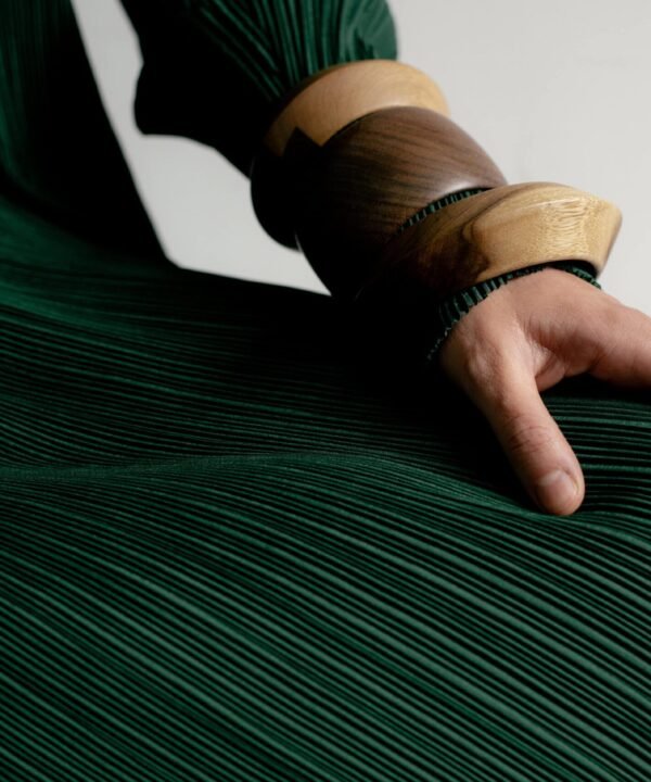 Alternative view of Wood Wide Bracelet