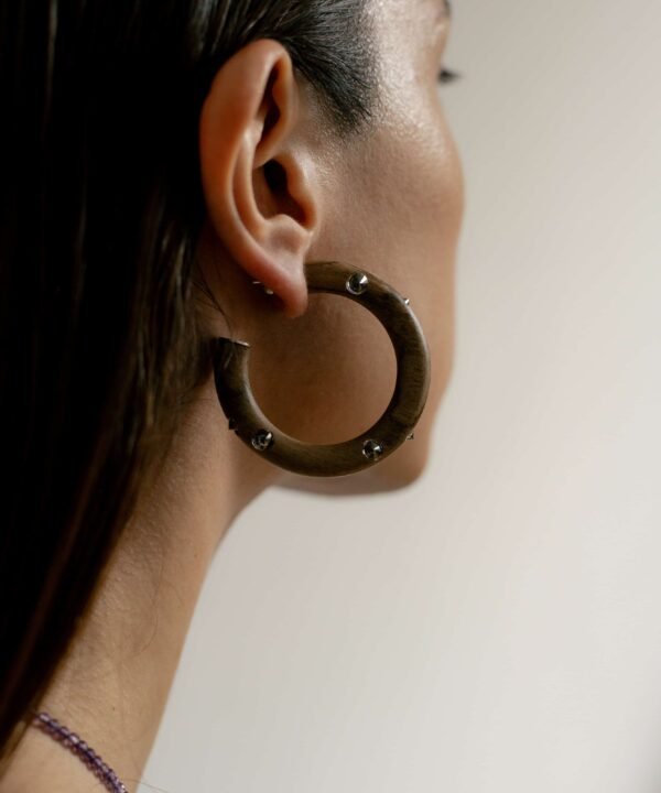 Alternative view of She Sparkle Hoops