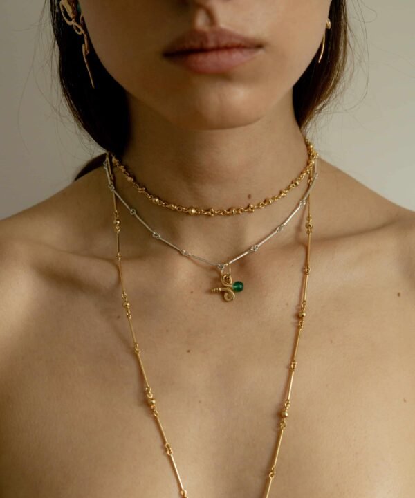 Alternative view of Akis Chain Gold