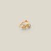Naga Ear Cuff Zircon Gold