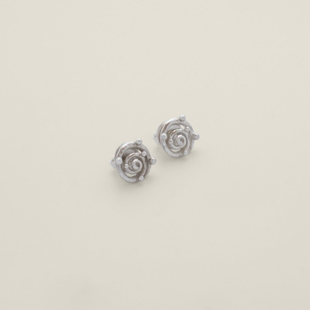Koru Studs Silver