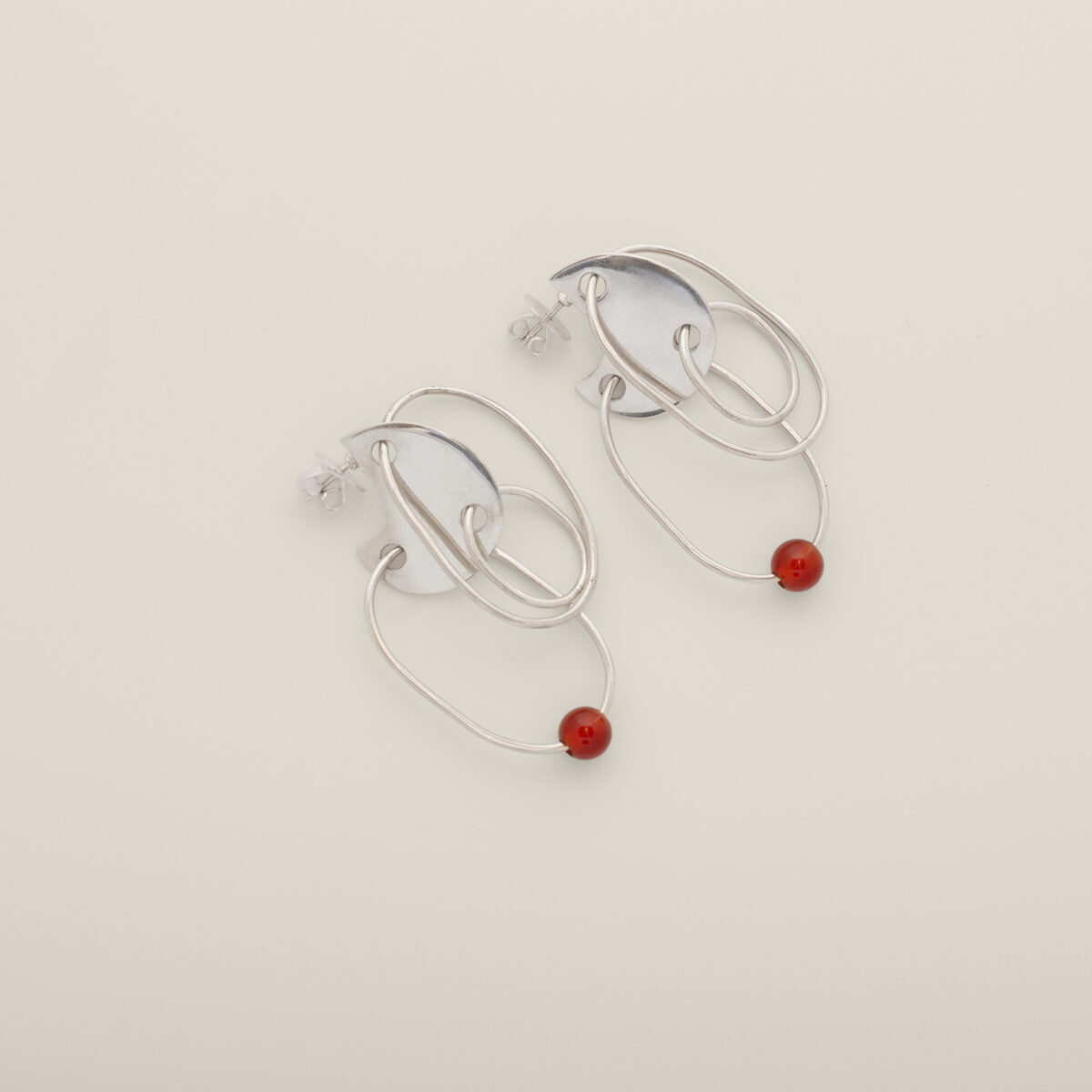 Aretes Kundali Plata