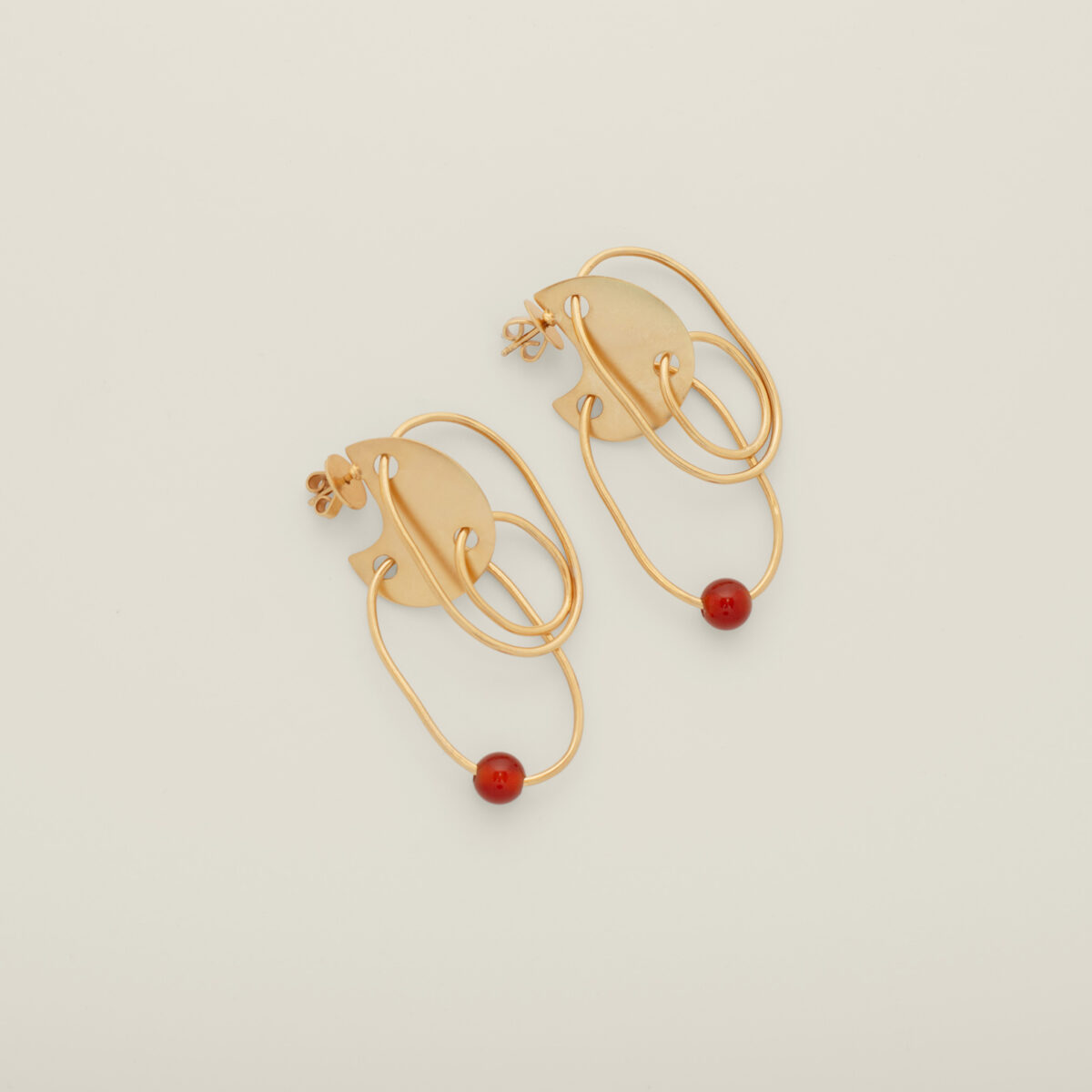 Aretes Kundali Dorado