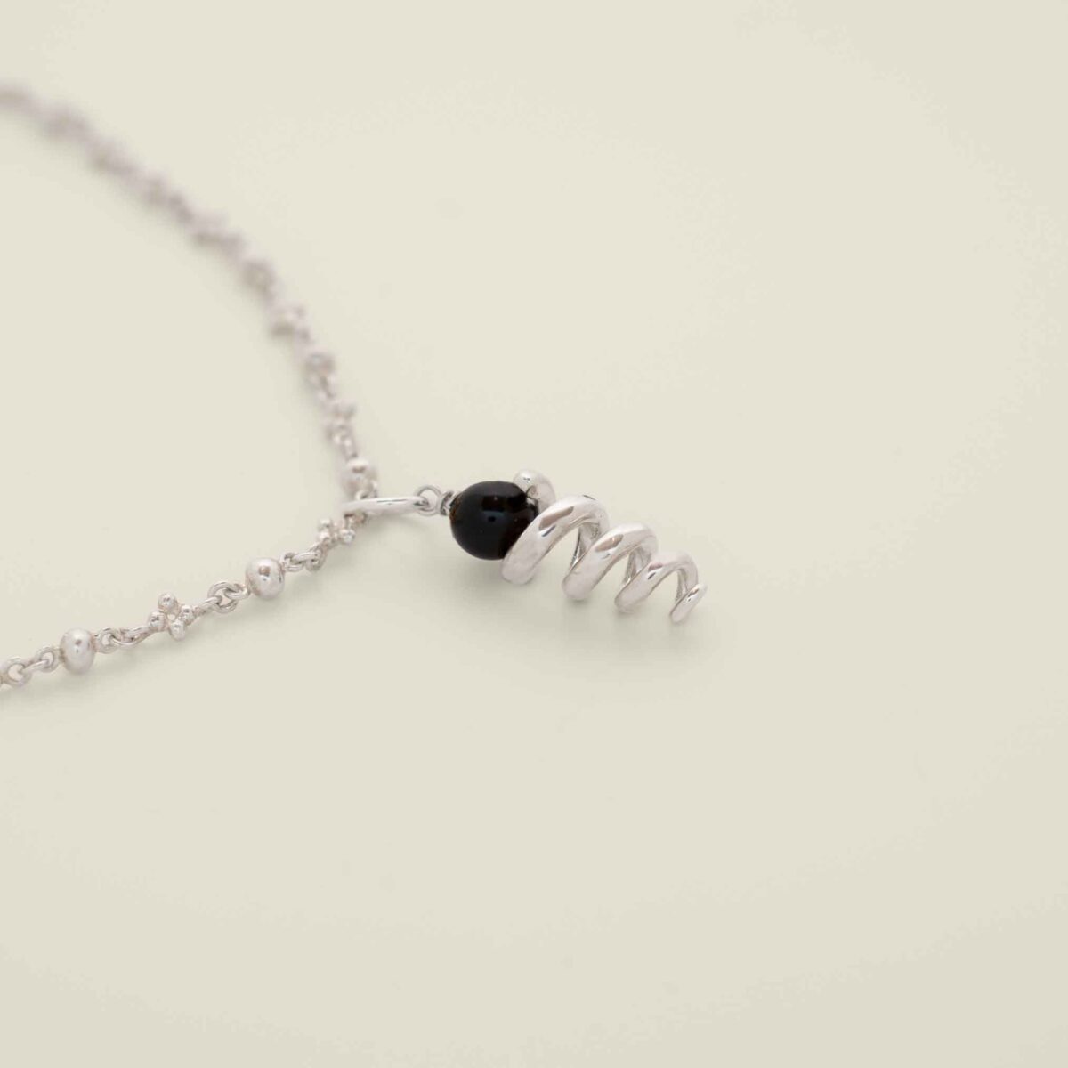 Dije Kundali Onyx Plata