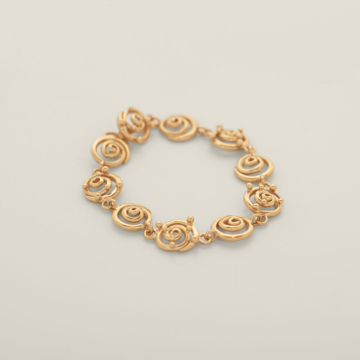 Pulsera Koru Dorada