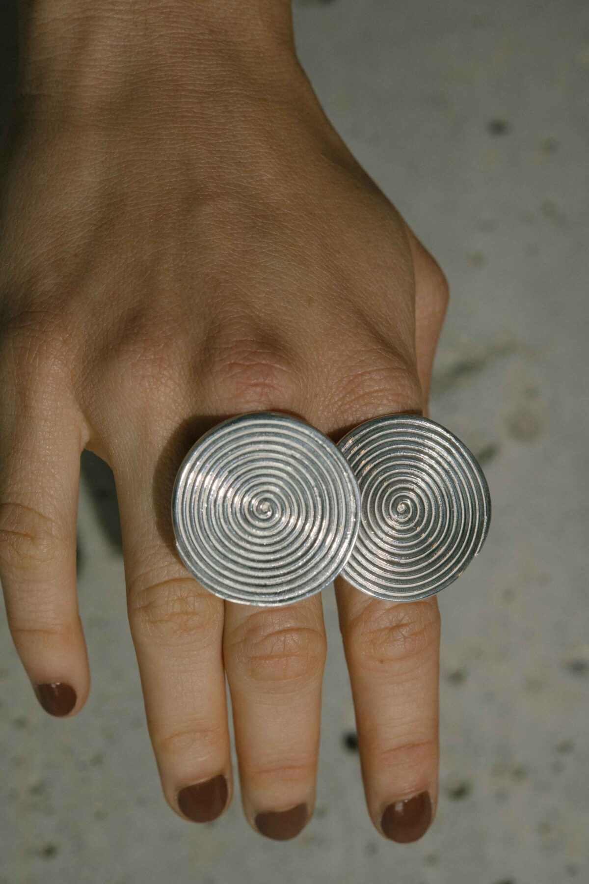 Uzumaki Ring Silver