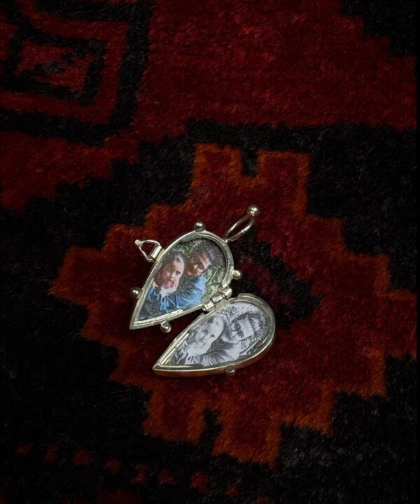 Dije Relicarium Plateado