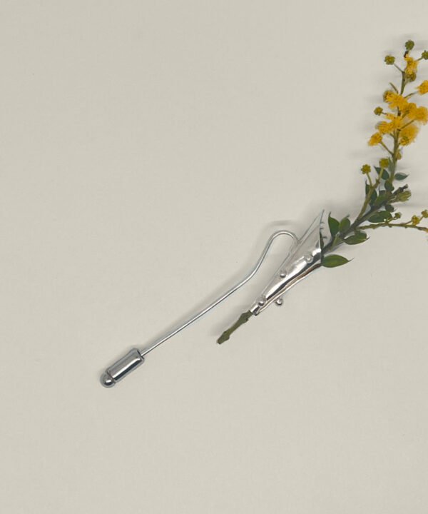 Flora Brooche Silver