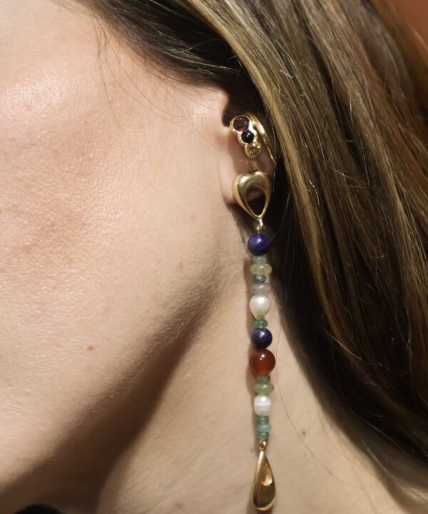 Alternative view of Aretes Milpa Dorado