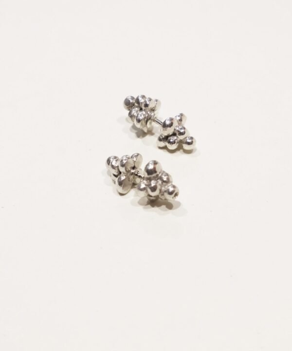 Maiz Studs Silver