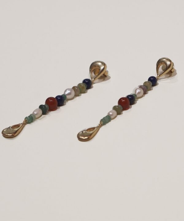 Aretes Milpa Dorado