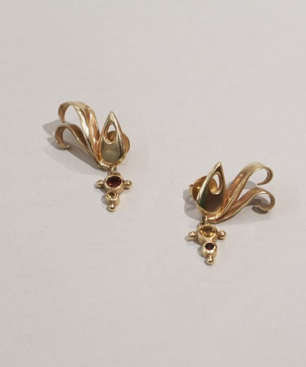 Paisley Earrings Dorado