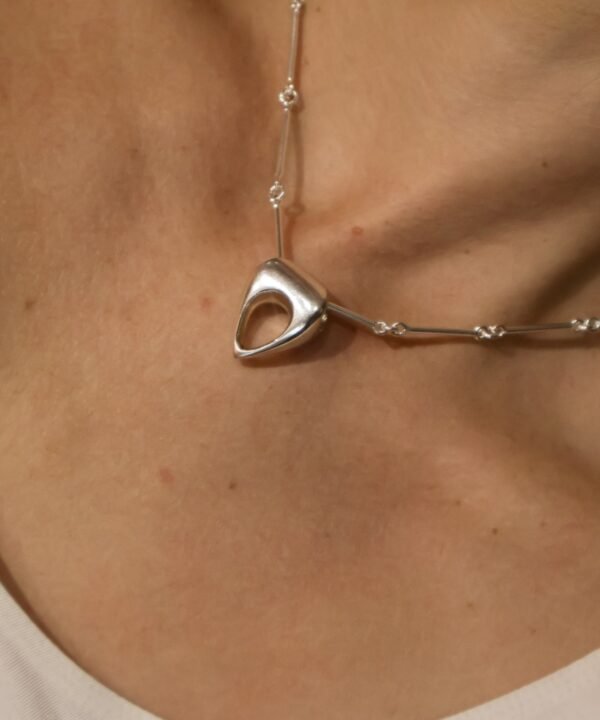 Alternative view of Grano Pendant Silver