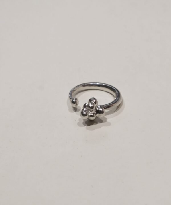 Anillo Maiz Plateado