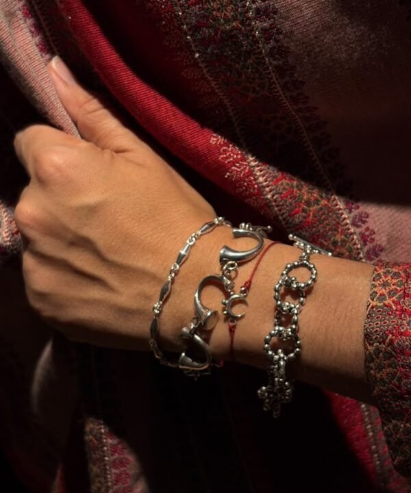 Pulsera Kurra Plateada - Imagen 3