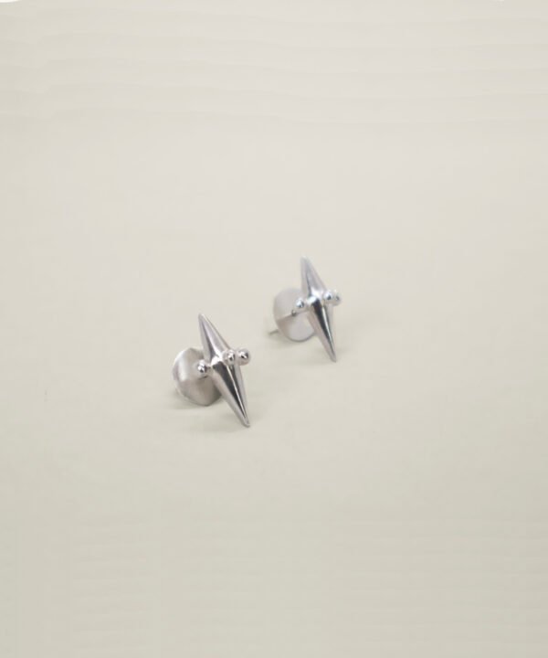 CHANDRA STUDS SILVER